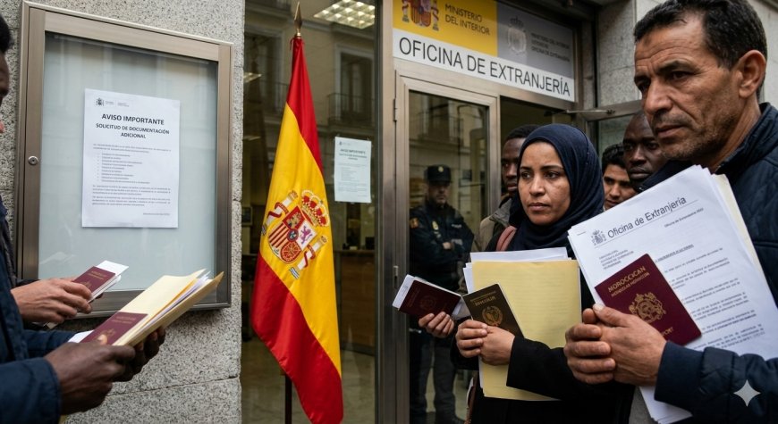وزارة الداخلية الإسبانية تنشر إعلانًا يطلب وثائق إضافية من بعض طالبي اللجوء