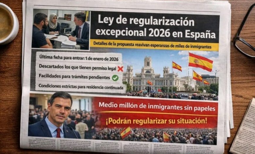 خبر ينتظره الآلاف: الحكومة الإسبانية تحدد موعد بدء التسوية الجماعية للمهاجرين في 2026